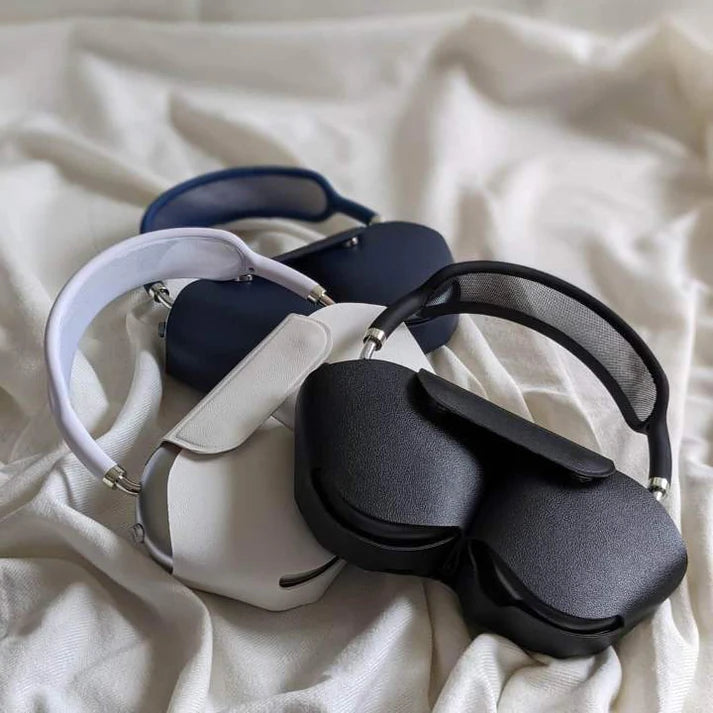 APPLE AIRPODS MAX WIRELESS ANC HEADPHONE WITH POUCH ,POPUP, LOGO ( Works with Android & iOS both)