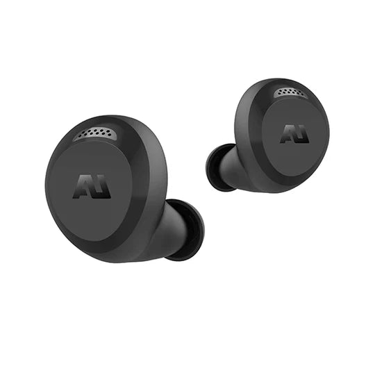 Ausounds AU-Stream Hybrid True Wireless Earbuds with Active Noise Cancelling, Touch Controls & Wireless Charging Case