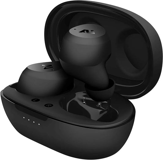 Ausounds AU-Stream Hybrid True Wireless Earbuds with Active Noise Cancelling, Touch Controls & Wireless Charging Case