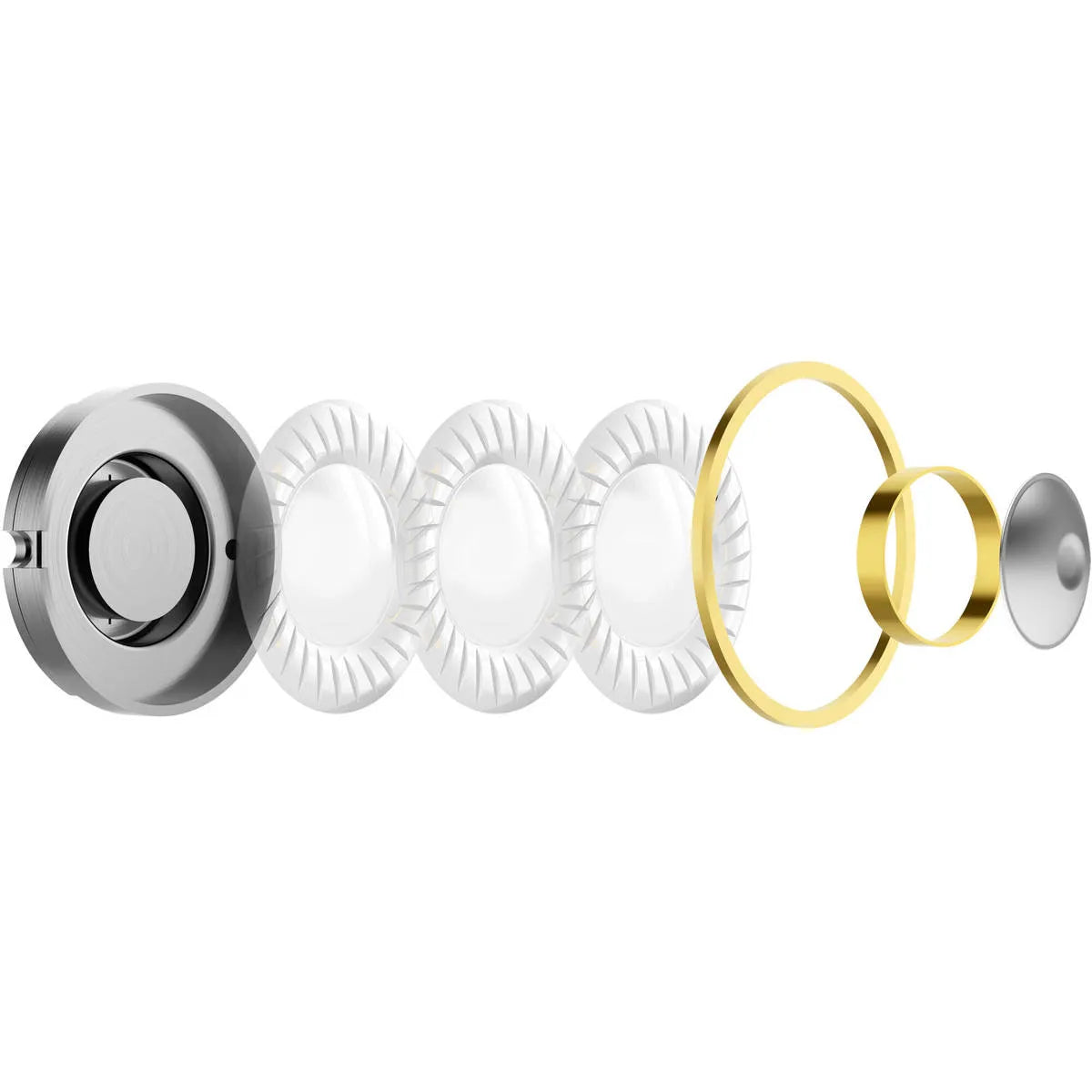 Ausounds AU-Stream Hybrid True Wireless Earbuds with Active Noise Cancelling, Touch Controls & Wireless Charging Case