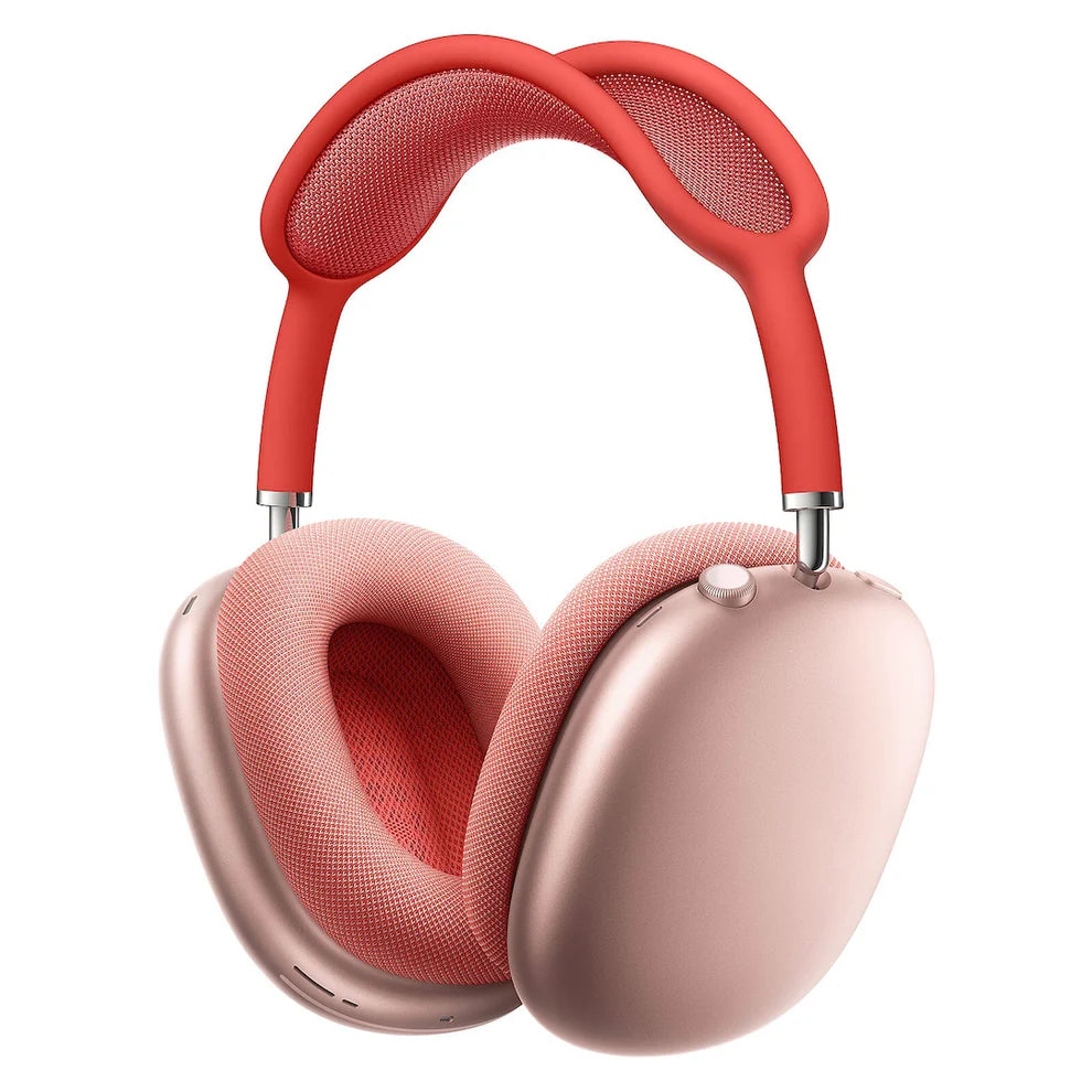 APPLE AIRPODS MAX WIRELESS ANC HEADPHONE WITH POUCH ,POPUP, LOGO ( Works with Android & iOS both)