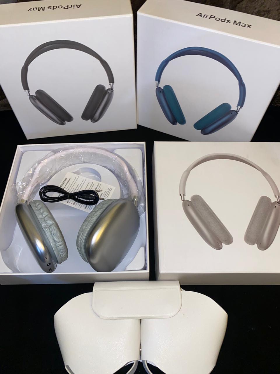 APPLE AIRPODS MAX WIRELESS ANC HEADPHONE WITH POUCH ,POPUP, LOGO