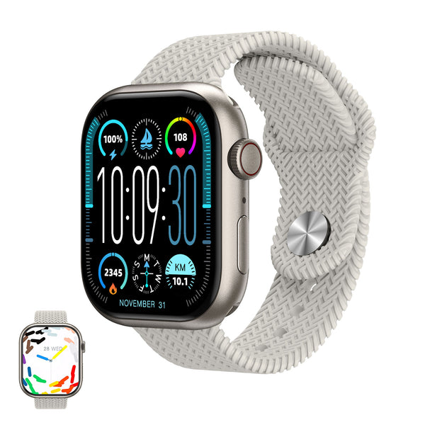 HK9 PRO+ SERIES 9 AMOLED SCREEN AI WATCH FACE SMART WATCH